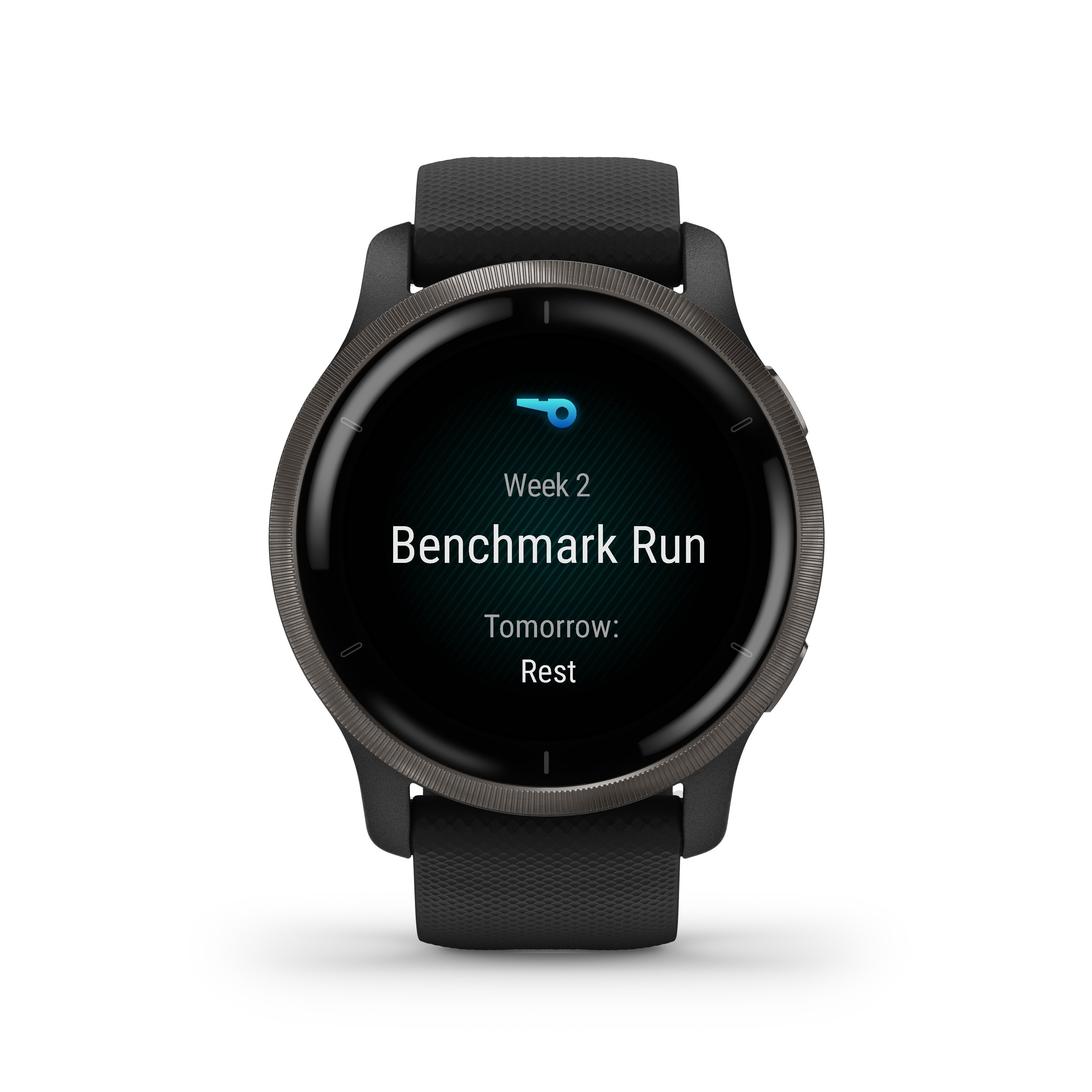Garmin Venu 2 Negro/Pizarra Smartwatch Multideporte Wifi Gps Integrado Frecuencia Actividad Sueño 45 Mm