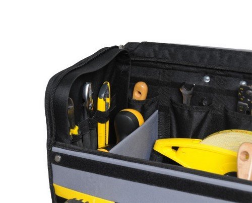 Stanley 1-97-515 Pieza Pequeña Y Caja De Herramientas Nylon Negro, Gris