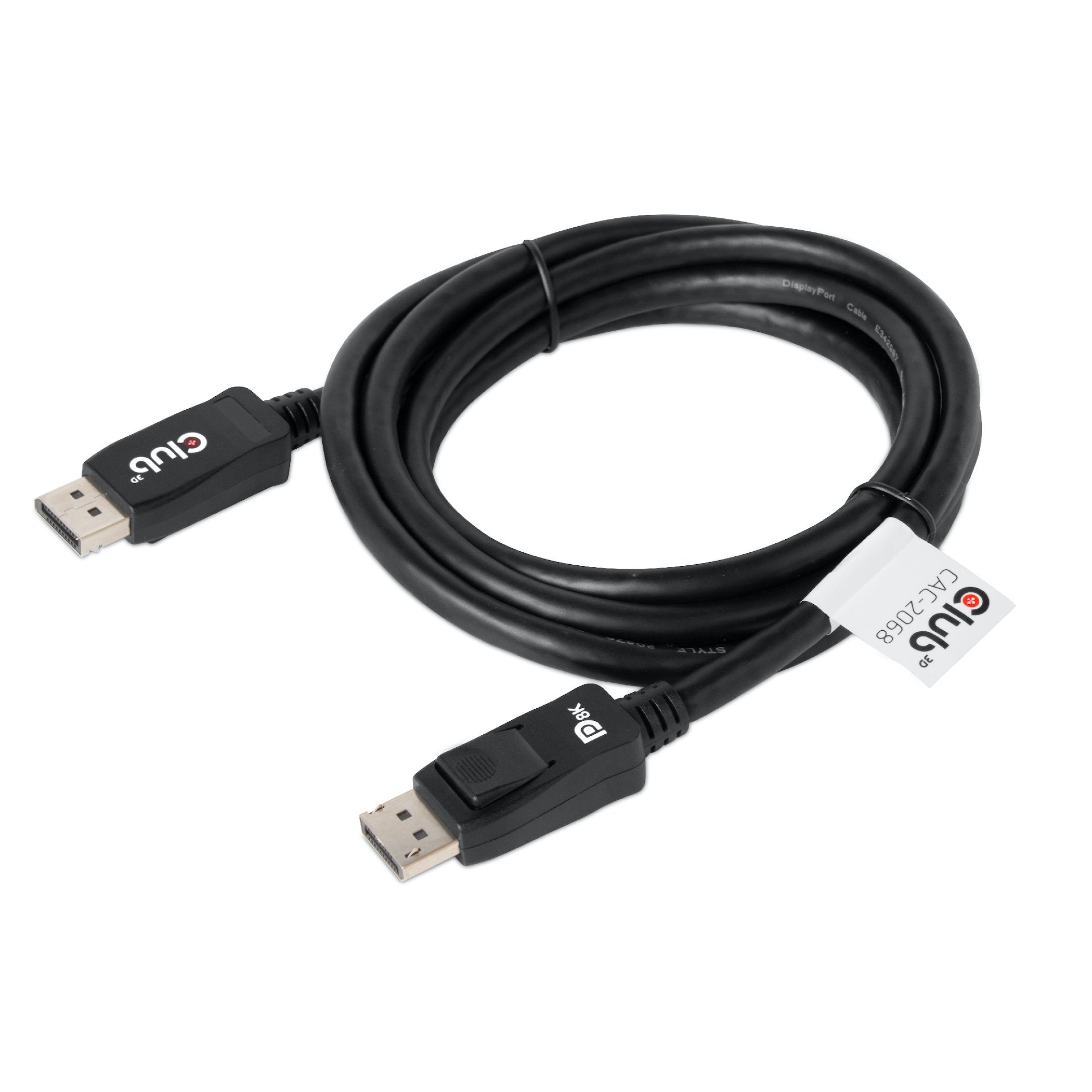 Club3d Displayport 1.4 Hbr3 Cable 2m 8k60hz