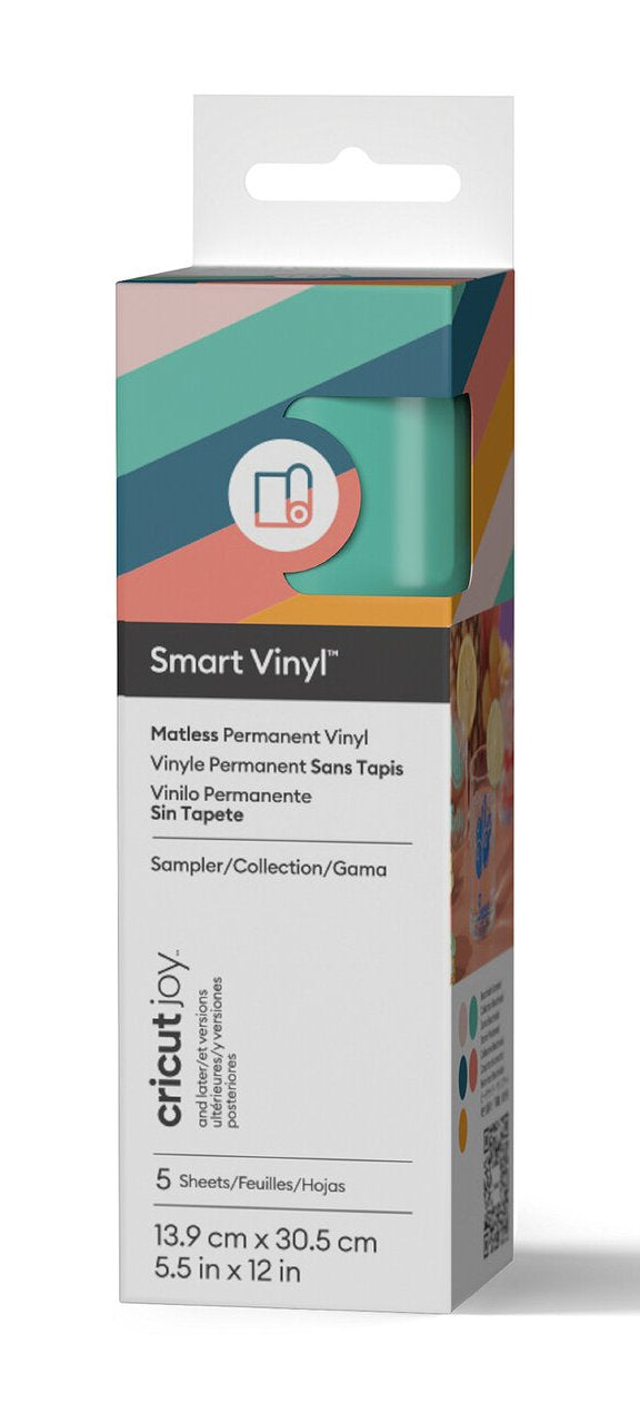 EAN 93573776670 - Cricut 2011353 vinilo adhesivo Permanente Coral, Color menta, Naranja, Rosa, Verde azulado Mate imagen 1