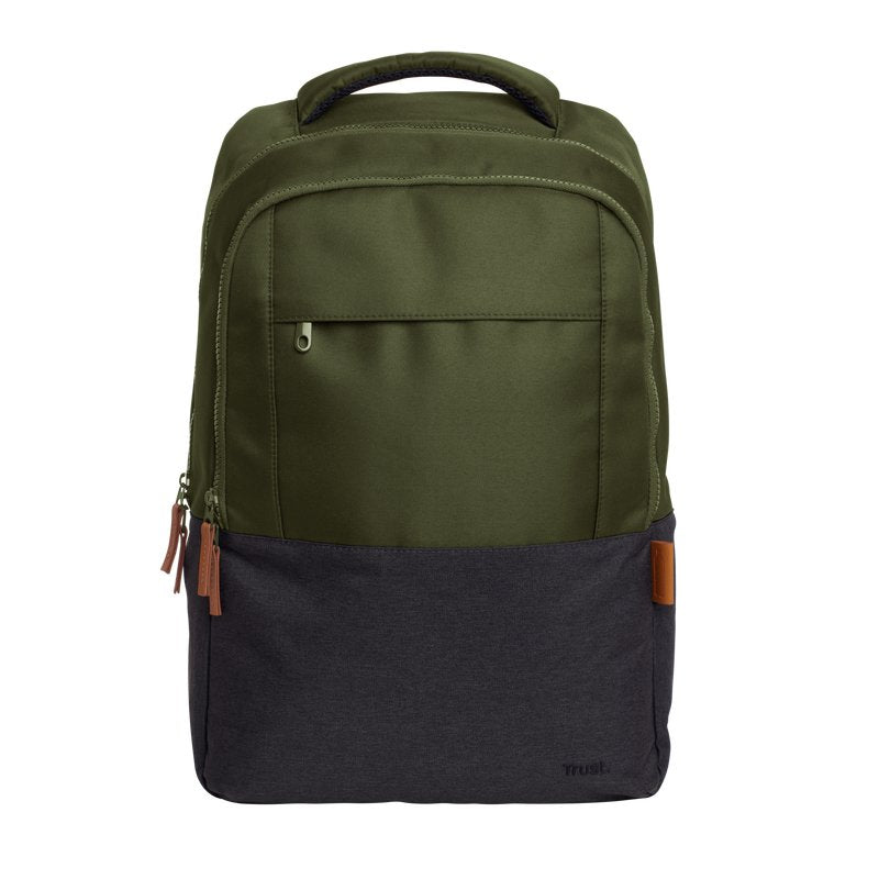 Mochila Trust Lisboa Para Portátiles Hasta 16' Verde