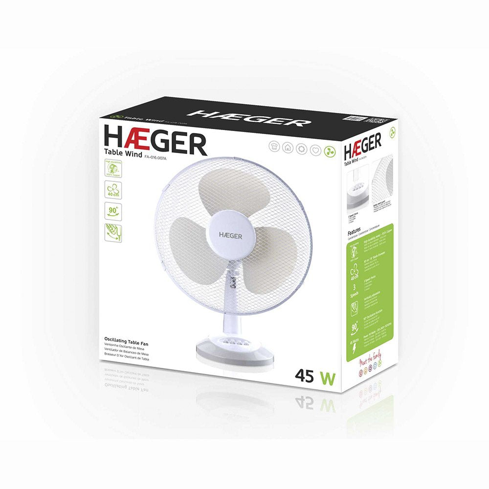 Table Wind Ventilador Mesa 40cm
