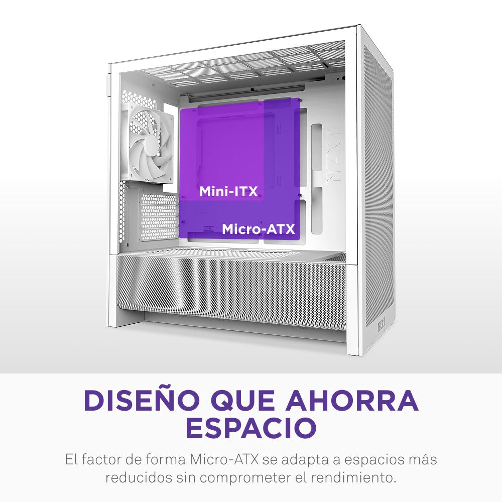 EAN 5056547207971 - NZXT H9 H3 Flow Midi Tower Blanco imagen 3