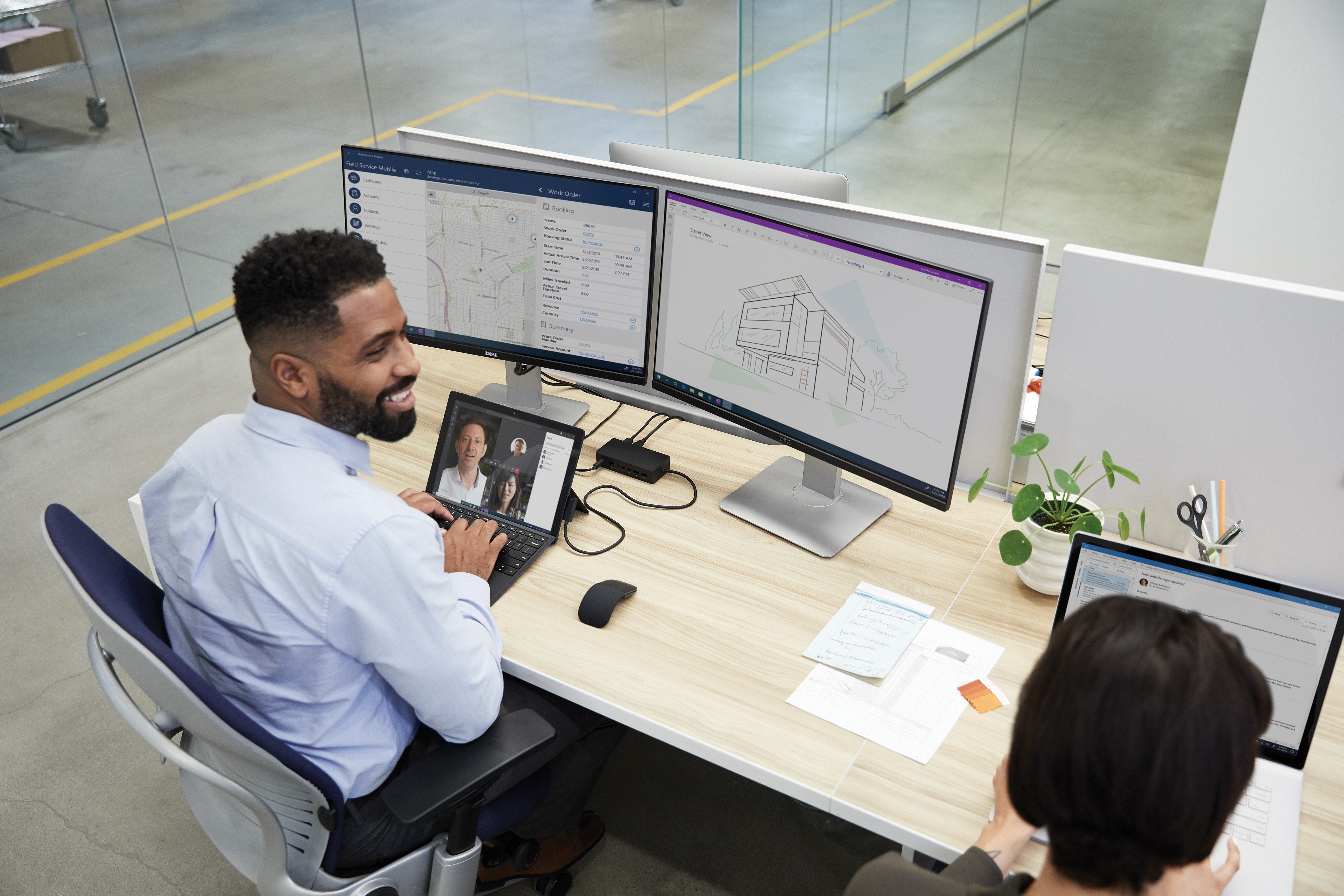 EAN 0889842202168 - Microsoft Surface Arc Mouse ratón Viajes Ambidextro Bluetooth BlueTrack 1800 DPI imagen 9