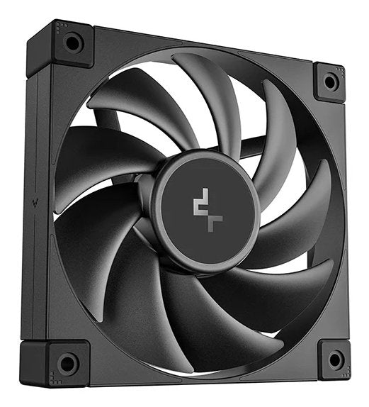 Ventilador Caja Pc  Adicional 12x12 Deepcool Fd120 Negro R-Fd12-Bknpn1-G
