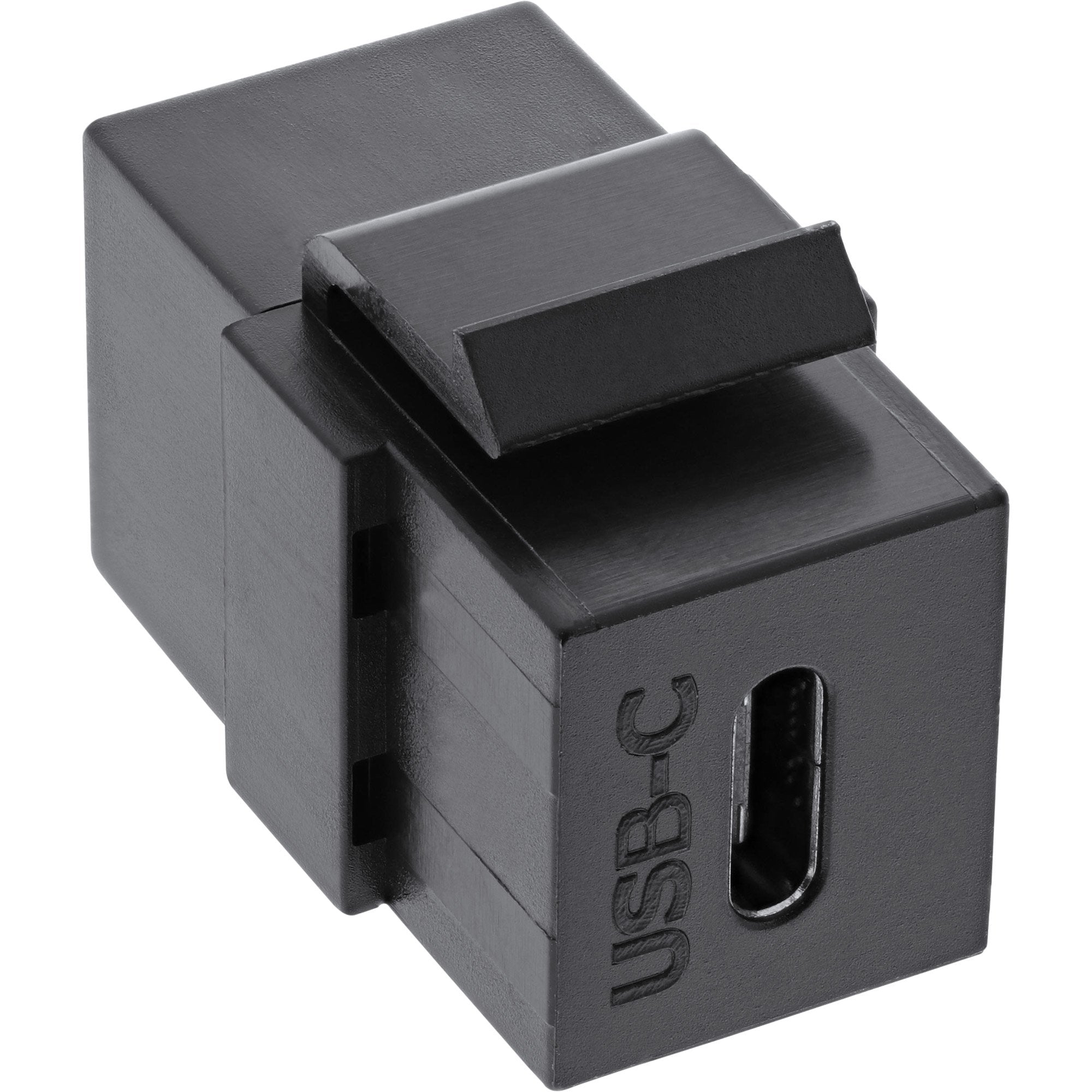 Módulo Snap-In Inline Usb 3.1, Usb-C F/F, Carcasa Negra