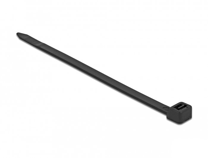 Delock Cablebinder L 500 X B 8,8 Mm 10 Stück Schwarz