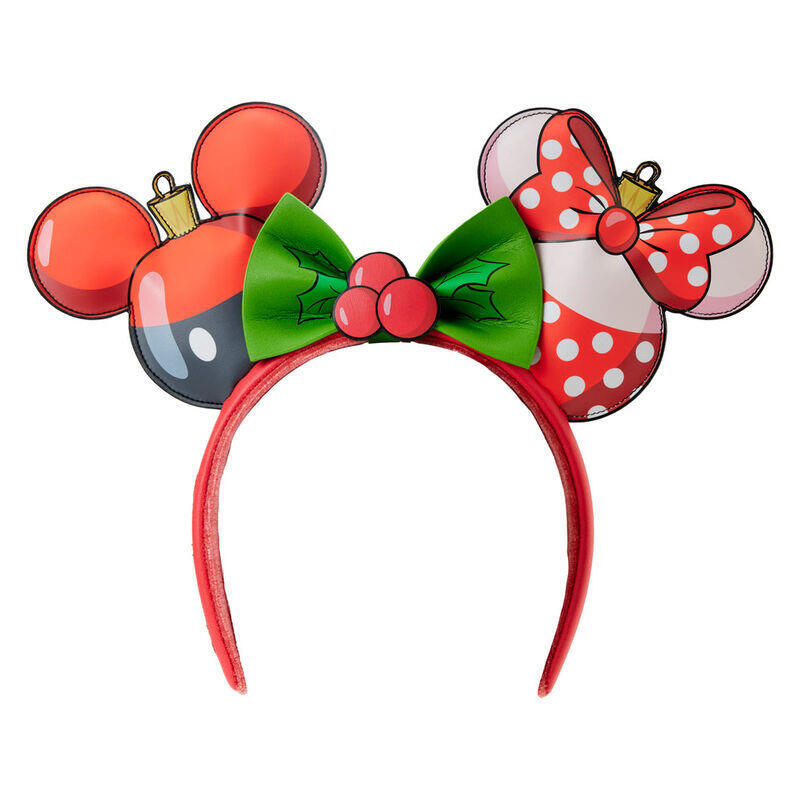 Diadema Orejas Navidad Mickey &#38; Minnie Disney Loungefly