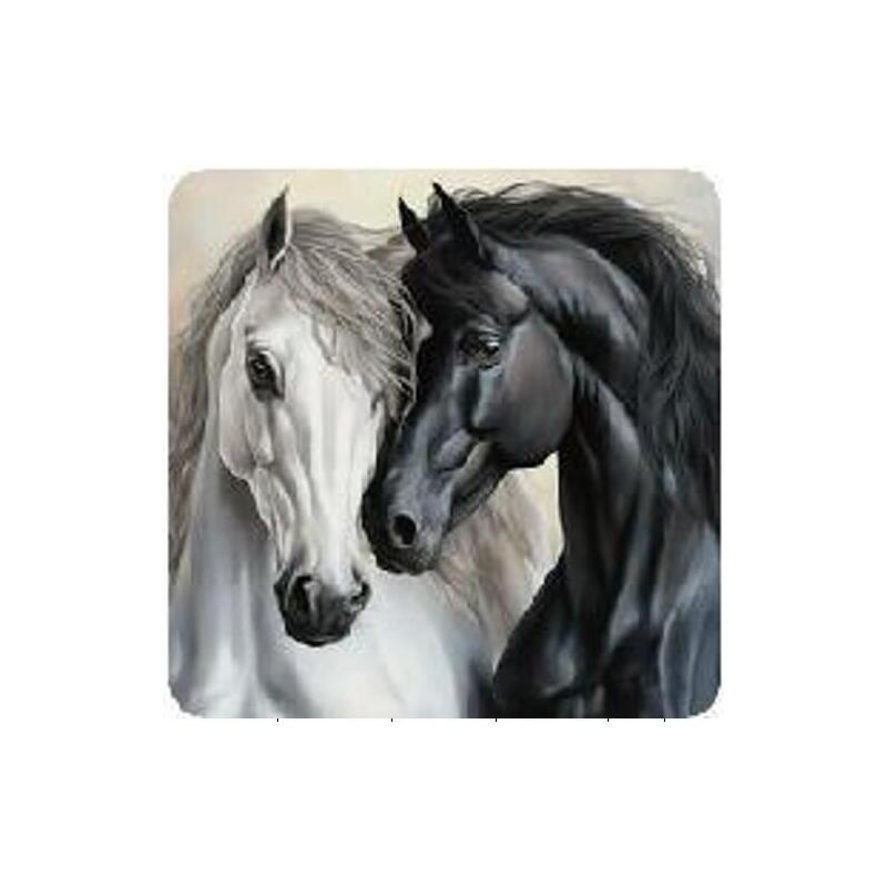 Diamentowa Mozaika - Dwa Konie