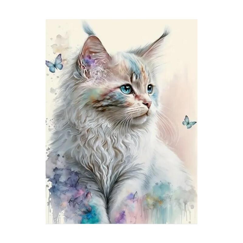 Diamentowa Mozaika - Kot Bialy