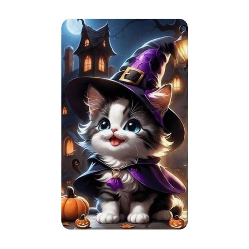 Diamentowa Mozaika - Kotek Halloween