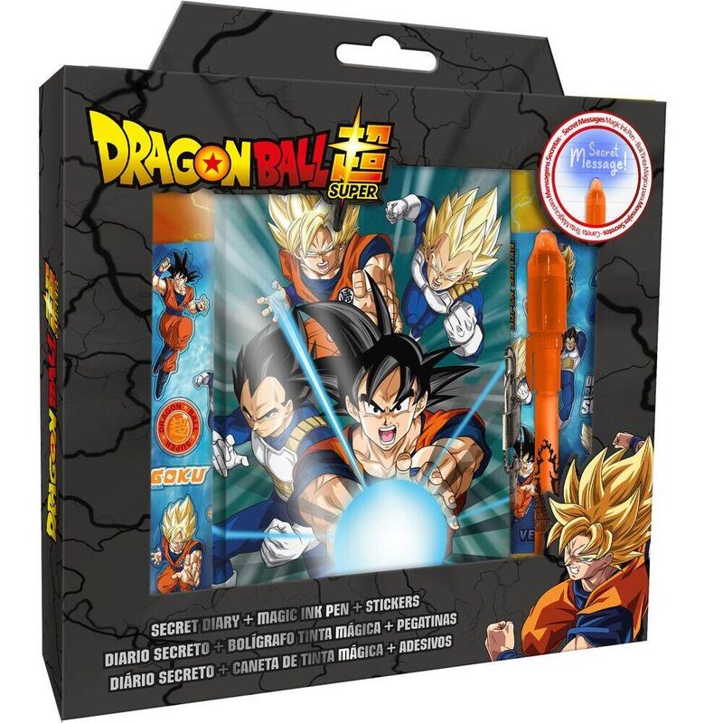 Diario + Boligrafo Magico Dragon Ball Super