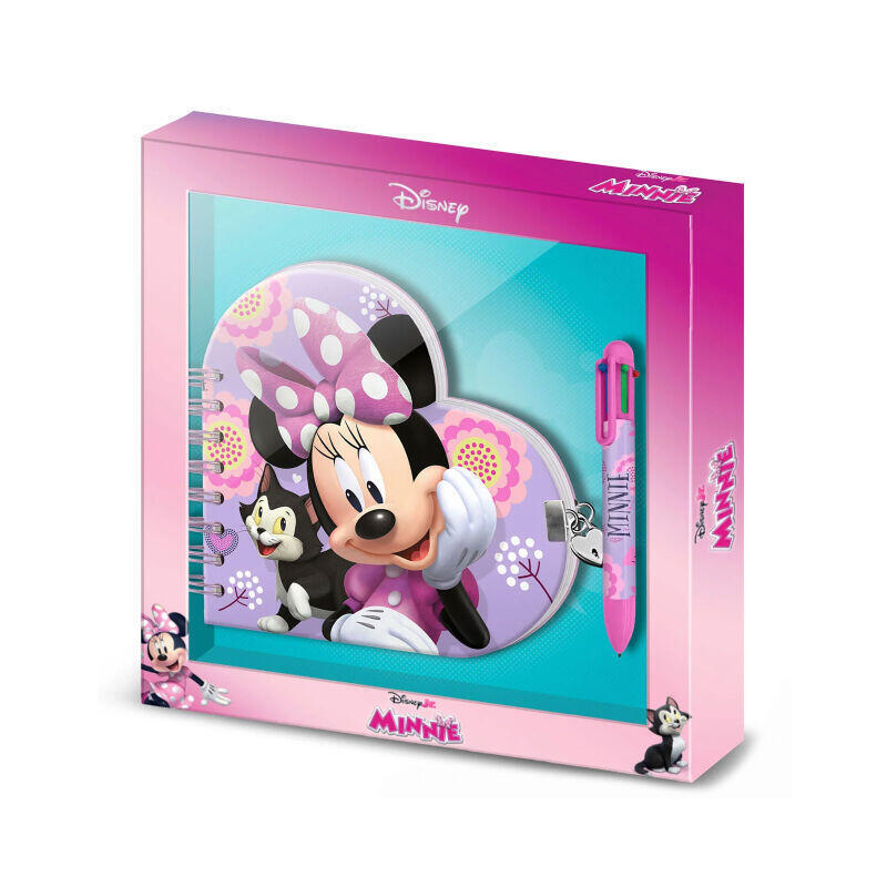 Diario + Boligrafo Minnie Disney