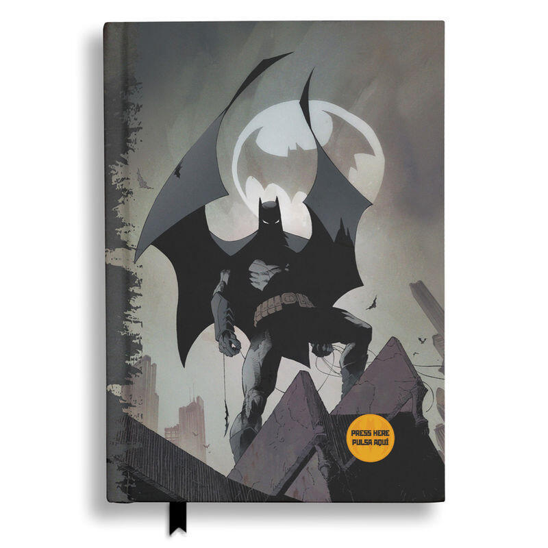 Diario Luz Batman Batseal Dc Comics