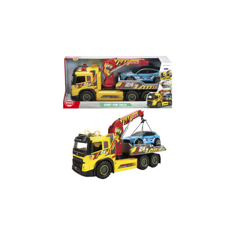 Dickie Giant Tow Truck, Vehículo De Juguete 203749039