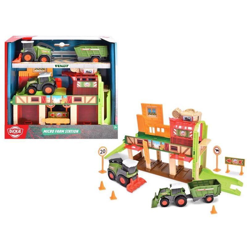 Dickie Micro Farm Station 3 Fendt Fahrzeuge      203733003
