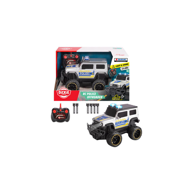 Dickie Rc Suzuki Jimny Policía 1:24 203714028