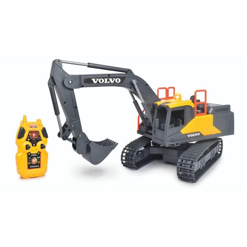 Dickie Rc Volvo Excavadora De Minería Negro/Amarillo 203729018