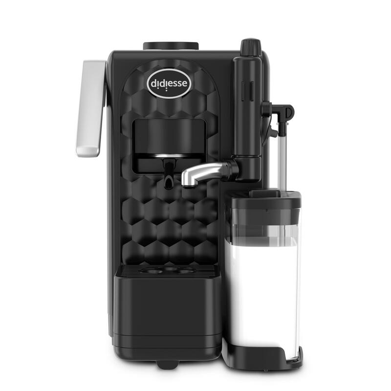 Cafetera Didiesse Milkside Macchina Da Caffè Cialde Con Cappuccinatore Nero
