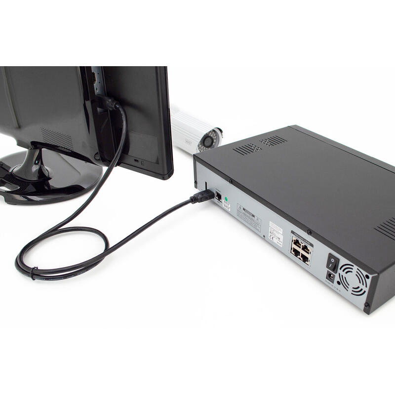 Digitus Db-330123-020-S Cable Hdmi 2 M Hdmi Tipo A (Estándar) Negro