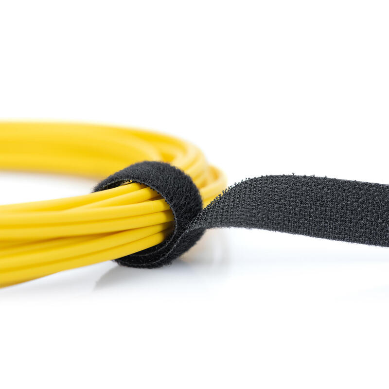 Digitus Tira De Velcro Enrollada 10m Negra