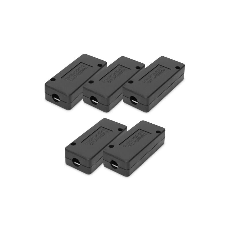 Módulo De Conexión Digitus Cat 7, Apantallado, 5 Piezas Negro Dn-93907-1-5