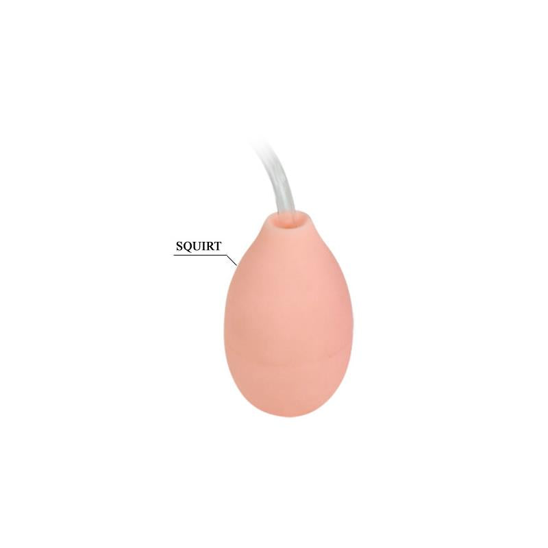 Dildo Con Bomba De Eyaculación Y Ventosa