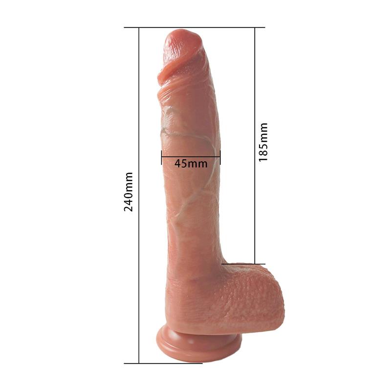 Dildo Con Vibración, Thrusting Y Calor - 93157