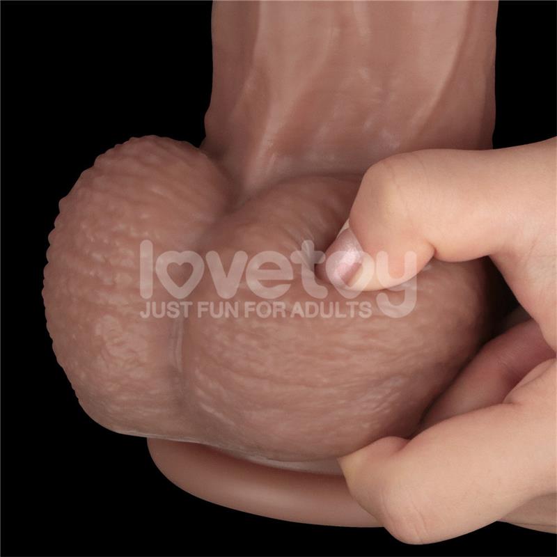 Dildo Dual Layer Articulable Xxl 14,5