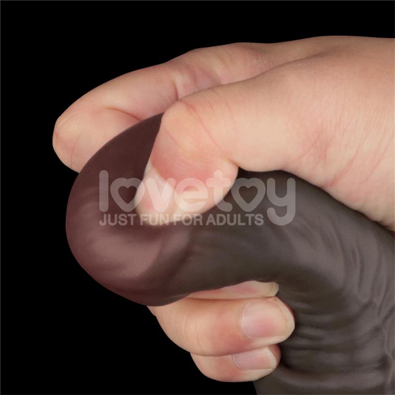 Dildo Dual Layered Articulable Xxl 16