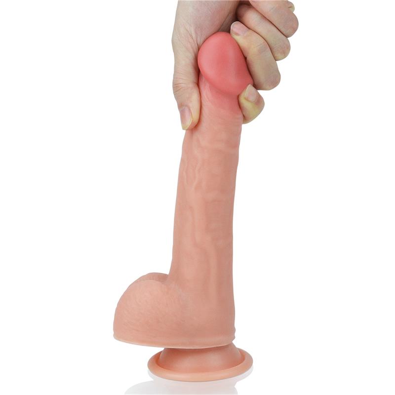 Dildo Nature 8 Silicona Líquida Natural