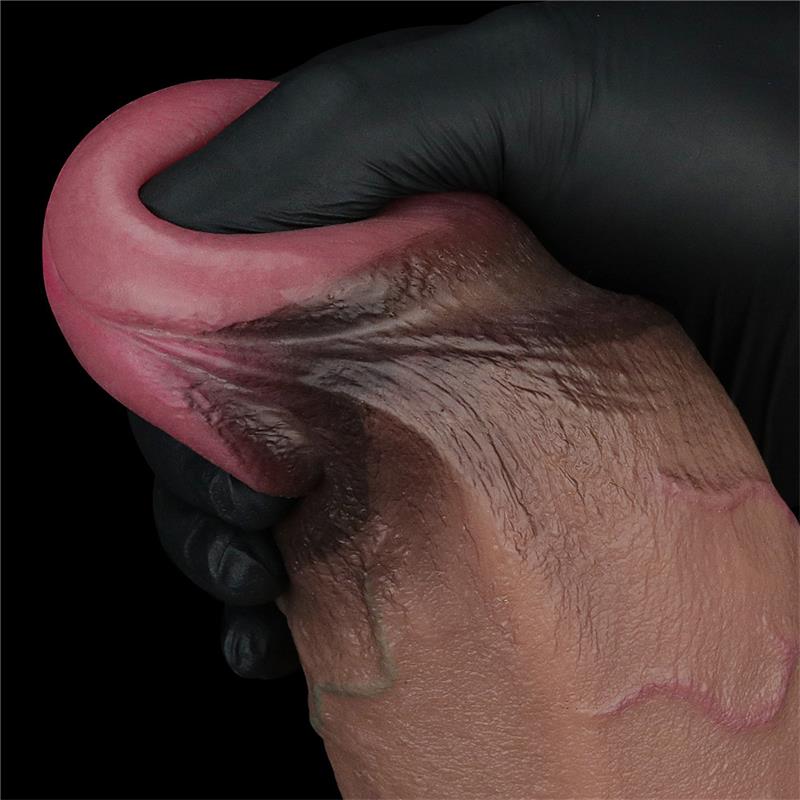 Dildo Silicona Dual Layered Xxl 9.5
