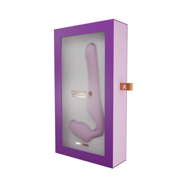 Queens S Dildo Strap-On Sin Tirantes Talla S Silicona Rosa