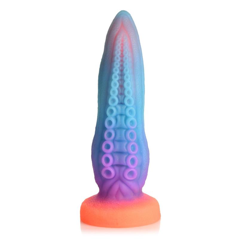 Dildo Tentáculo Brilla En La Oscuridad