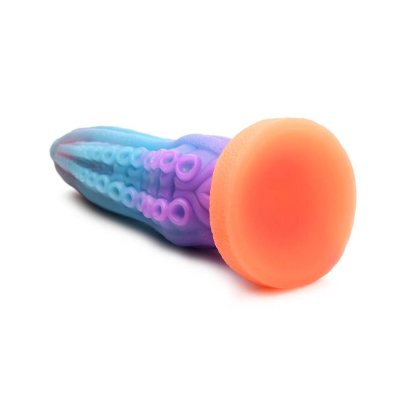 Dildo Tentáculo Brilla En La Oscuridad