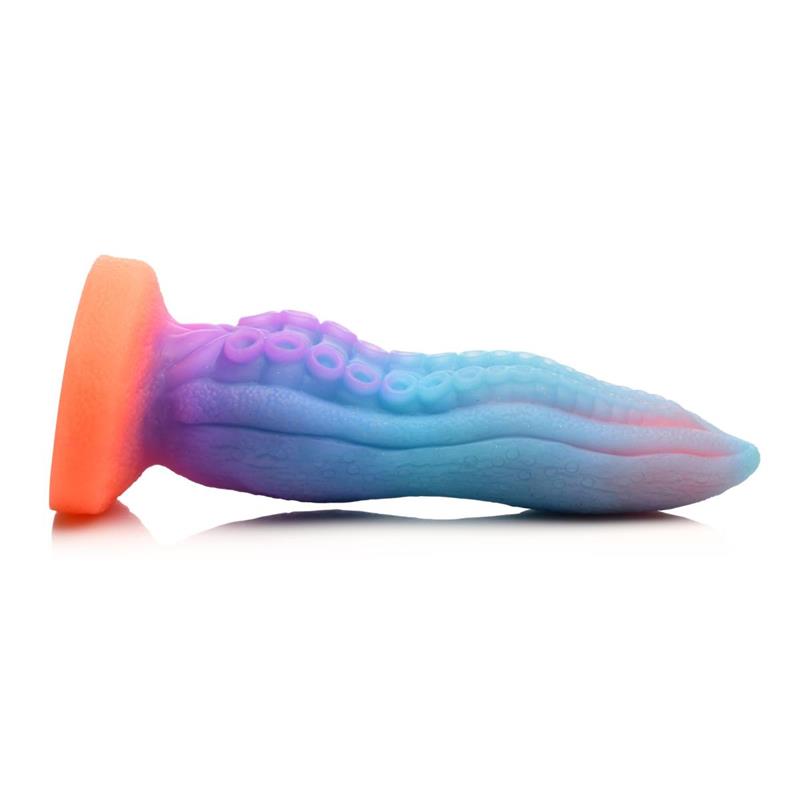 Dildo Tentáculo Brilla En La Oscuridad