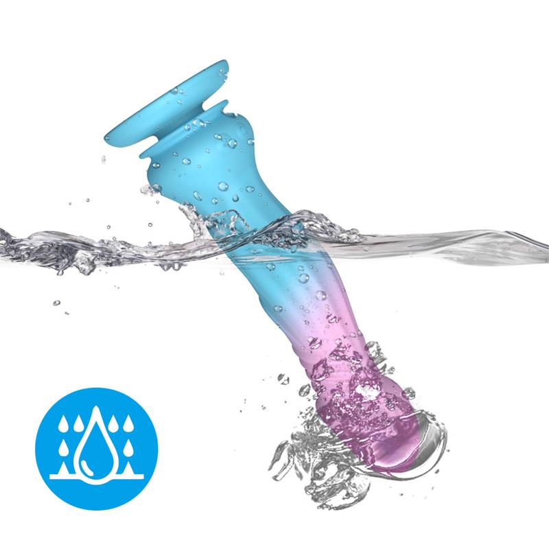 Dildo Vibrador Con Thrusting Y Ventosa 19.2 Cm