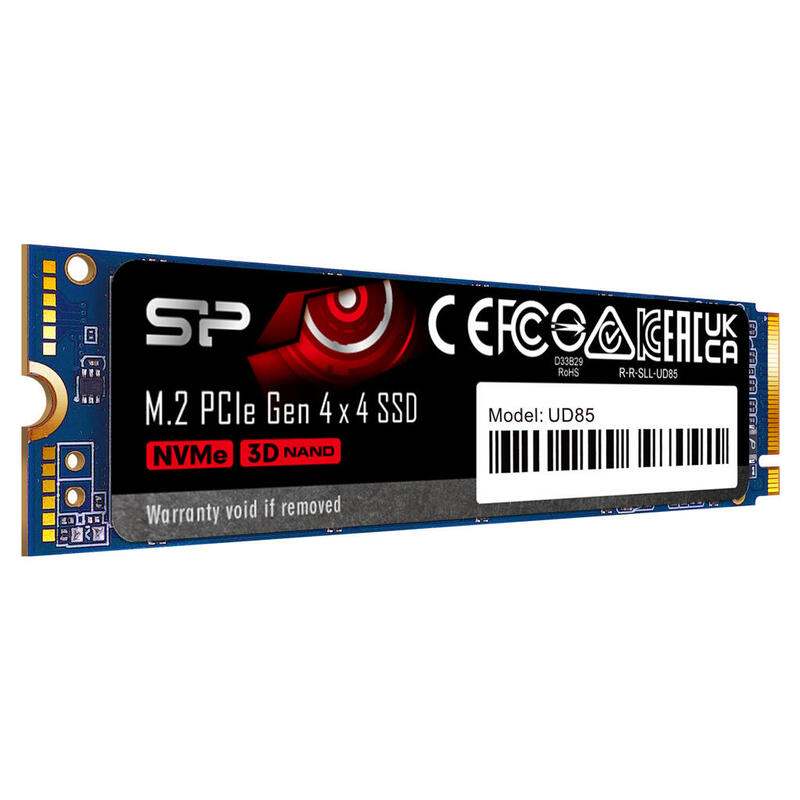 Disco Ssd 500gb Silicon Power Pci-E Ud85 Gen 4x4 Nvme