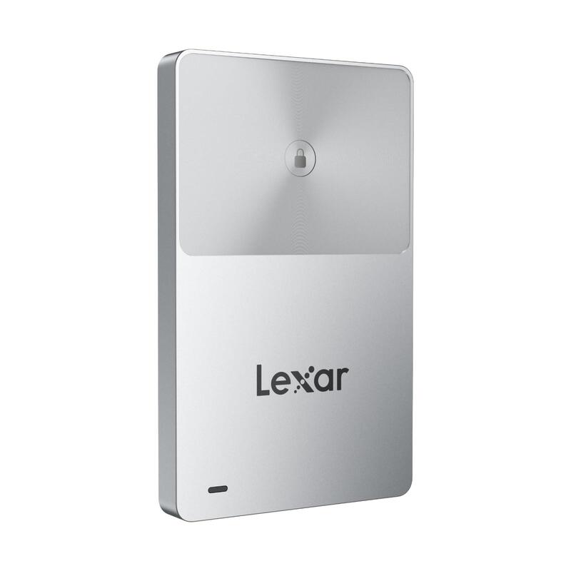 Disco Ssd Externo Lexar Touchlock - 512go (Plateado)