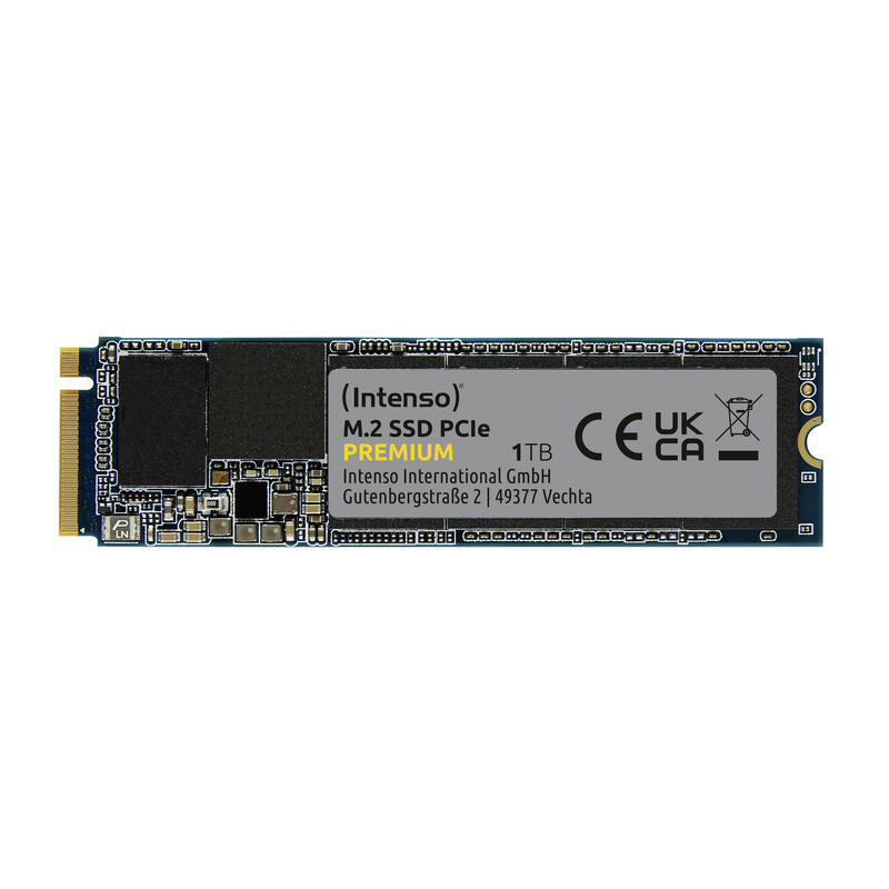 Disco Ssd Intenso Premium M.2 1tb Pcie Gen.3x4 2280 1700mb/S 2100mb/S 3d-Nand Flash Nvme 1.3