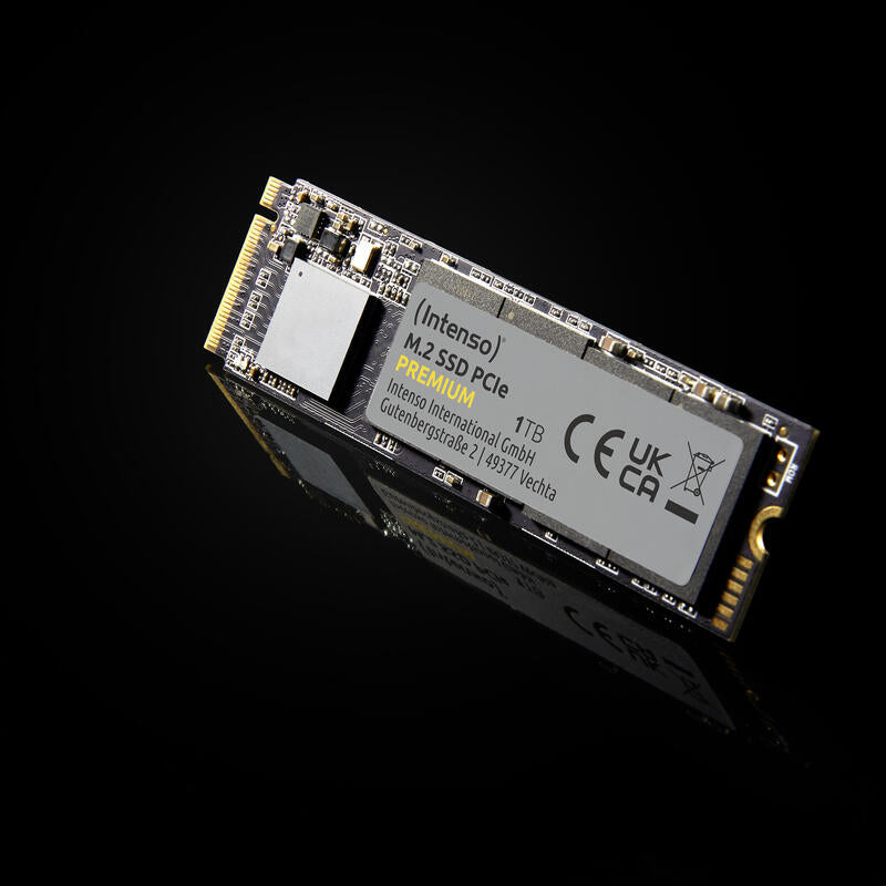 Disco Ssd Intenso Premium M.2 250gb Pcie Gen.3x4 2280 1100mb/S 2100mb/S 3d-Nand Flash Nvme 1.3