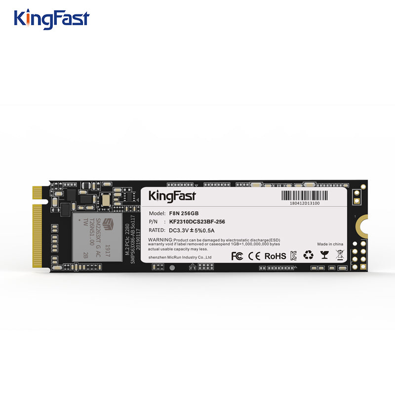 Disco Ssd Kingfast M.2 256gb 2280 Nvme3.0 Kf2321dcs25bf-256 Bulk