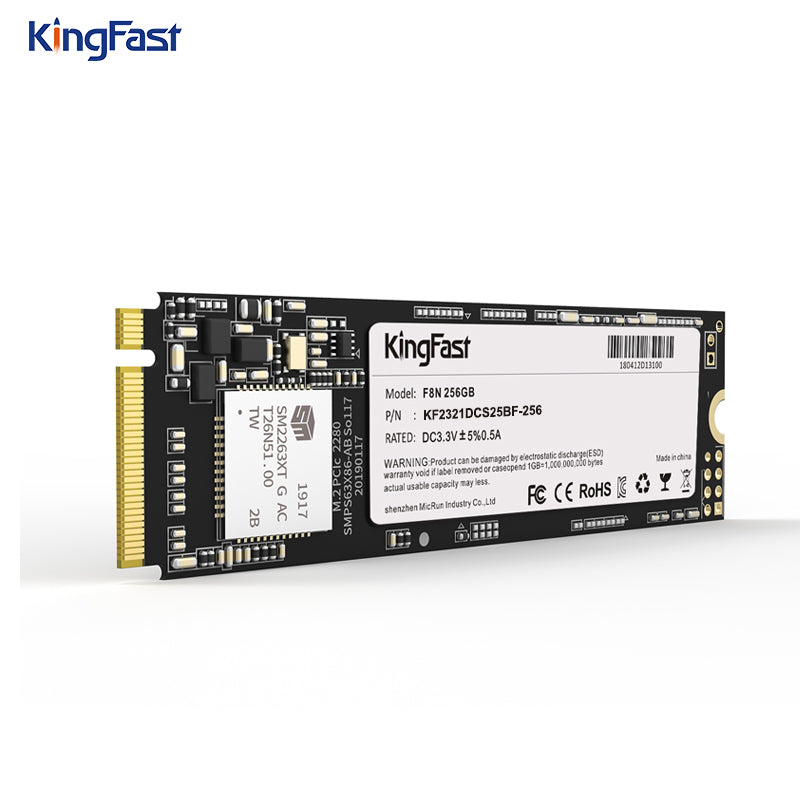 Disco Ssd Kingfast M.2 256gb 2280 Nvme3.0 Kf2321dcs25bf-256 Bulk