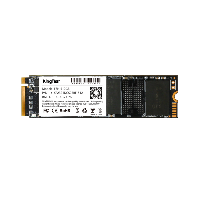 Disco Ssd Kingfast M.2 512gb 2280 Nvme3.0 Kf2321dcs25bf-512 Bulk