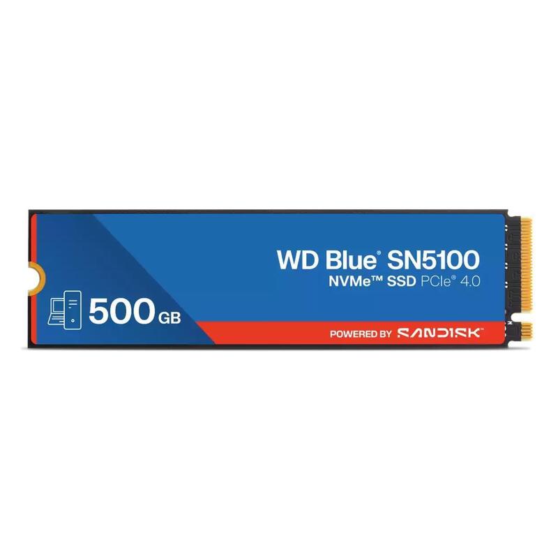 Disco Ssd Pcie G4 M.2 Nvme 500gb Blu/Sn5100 Wds500g5b1e Sandisk