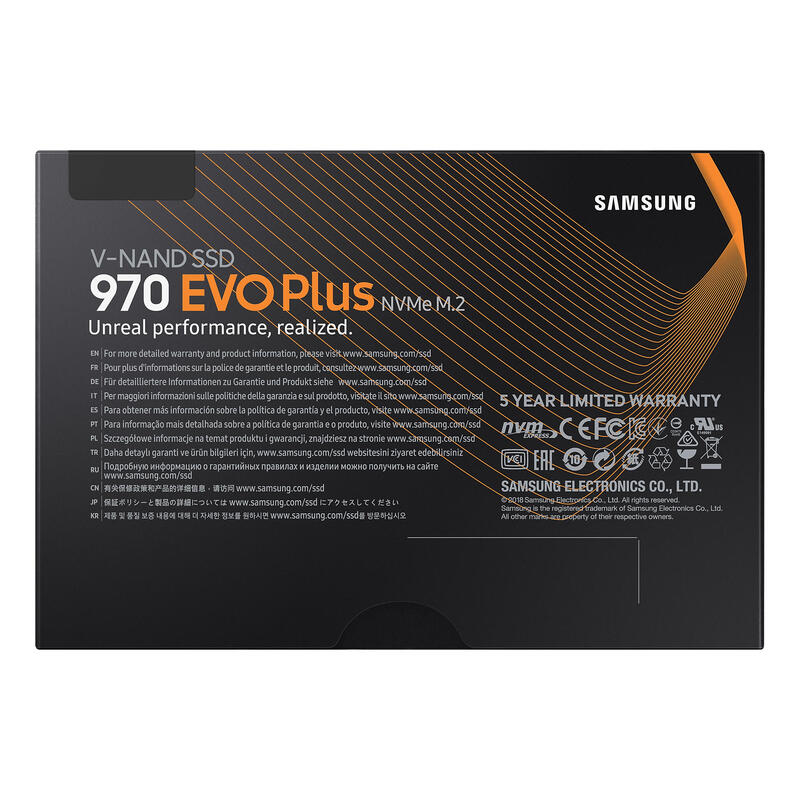 Disco Ssd Samsung M.2 2tb 970 Evo Plus 2tb (Mz-V7s2t0bw) Nvme 3500 Mb/S