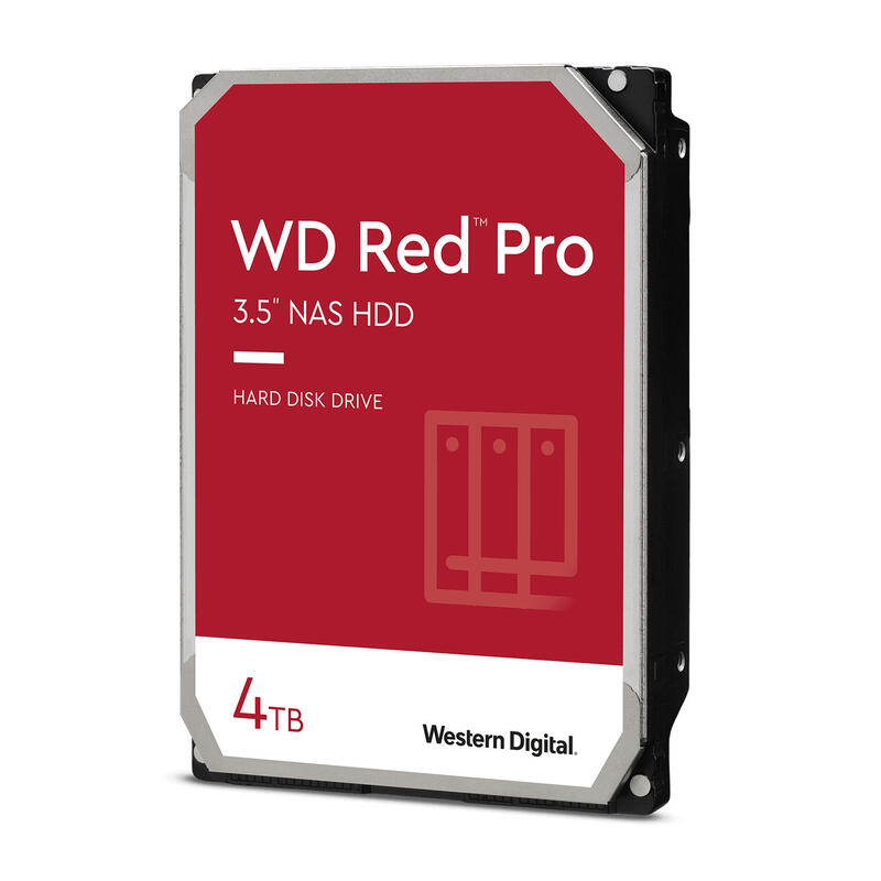 Disco Western Digital 3.5" 4tb Red Pro Nas  Wd4003ffbx Sata 6gb/S - 7200 Rpm - Bufer: 256 Mb