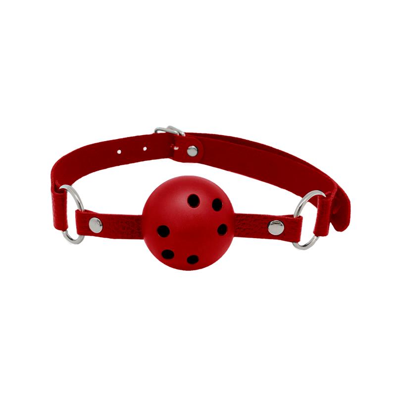 Alive - Discretion Mordaza Transpirable Rojo