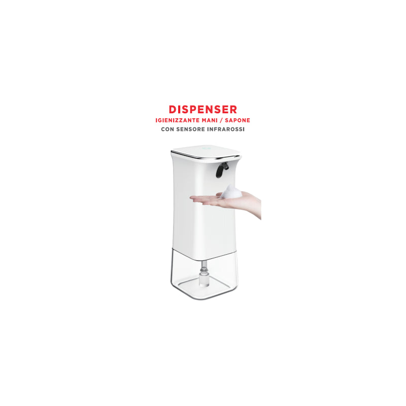 Dispenser Automatica Sensore Per Liquida Disinfettante-280ml