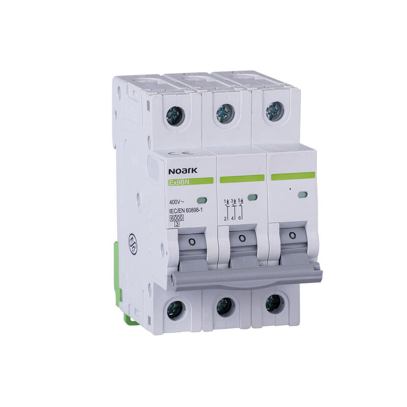 Disyuntor Miniatura 6 Ka, Característica B, 63 A, 3 Polos